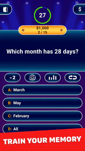 Millionaire 2025 - Trivia Game screenshot