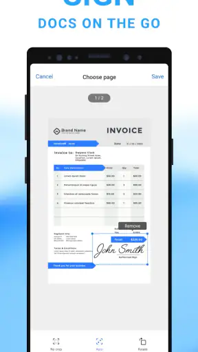 Mobile Scanner App - Scan PDF screenshot