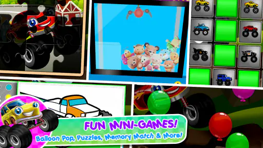 Monster Trucks Game for Kids 2 screenshot