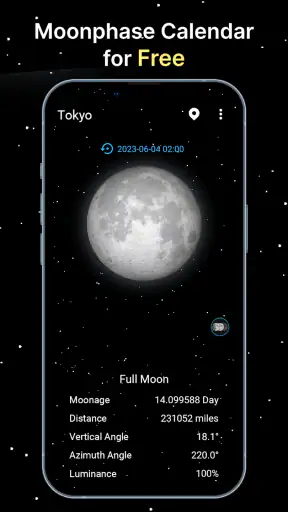 Moon Phase Calendar screenshot