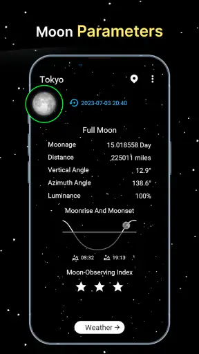 Moon Phase Calendar screenshot