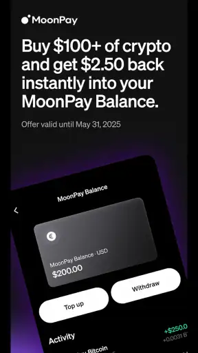 MoonPay: Buy Crypto & Bitcoin screenshot