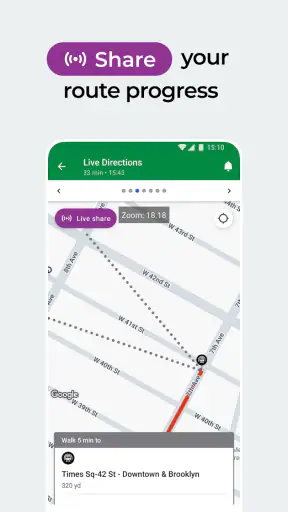 Moovit: Your Transit Tracker screenshot