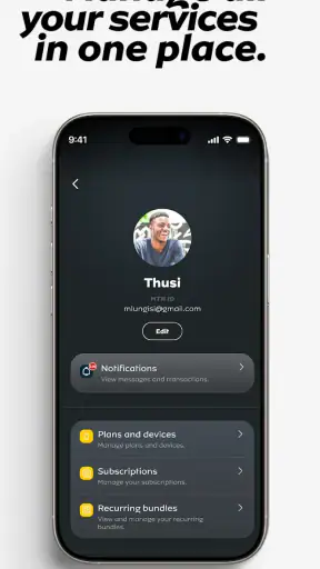 MTN App ZA screenshot