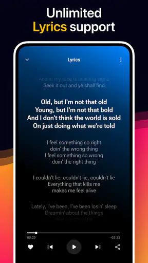 Muzio I Music Player & MP3 App screenshot