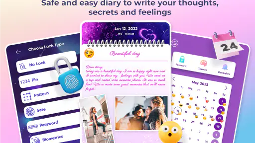 My Secret Diary with Lock screenshot