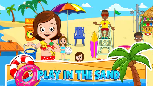 My Town : Beach Picnic screenshot