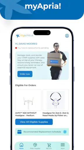 myApria Medical Supplies screenshot