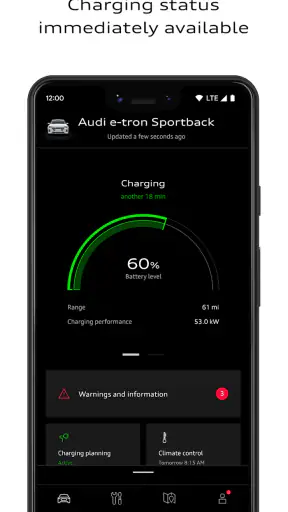 myAudi screenshot