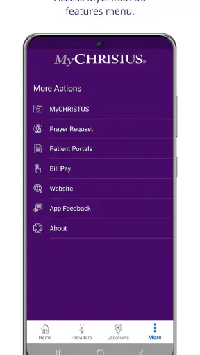 MyCHRISTUS screenshot