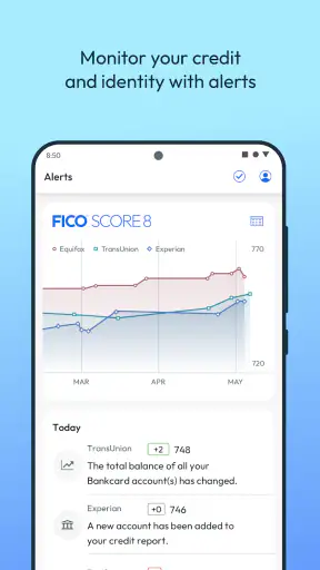 myFICO: FICO Credit Check screenshot