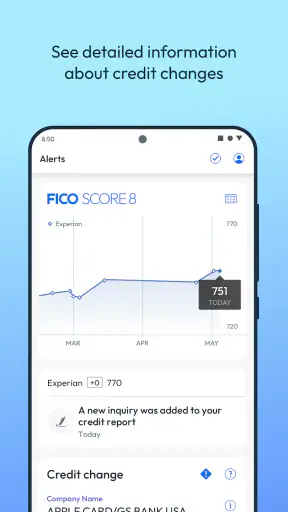 myFICO: FICO Credit Check screenshot