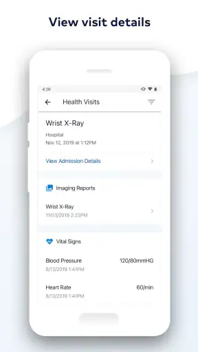 MyHealthONE screenshot