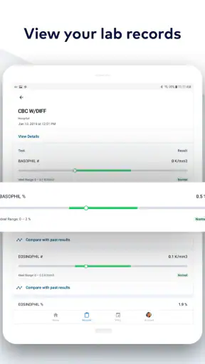 MyHealthONE screenshot