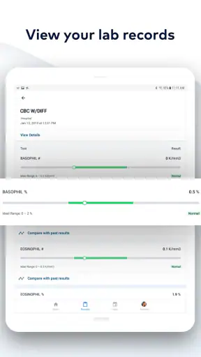MyHealthONE screenshot