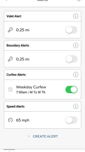 MyINFINITI App screenshot