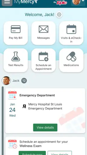 MyMercy+ screenshot