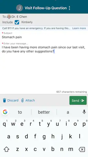 MyMercy+ screenshot