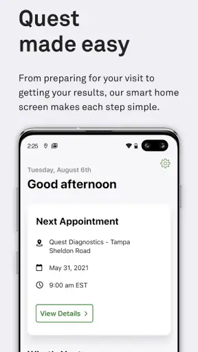 MyQuest for Patients screenshot