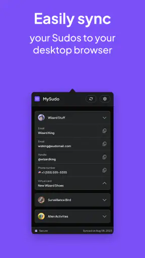 MySudo - Identity Protection screenshot