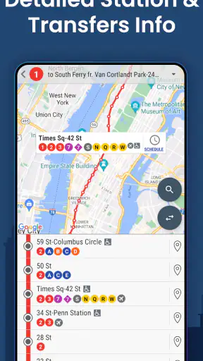 MyTransit NYC Subway & Bus MTA screenshot