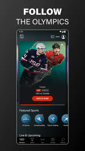 NBC Sports screenshot