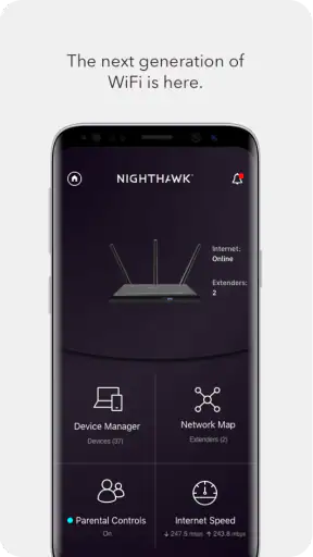 NETGEAR Nighthawk WiFi Router screenshot