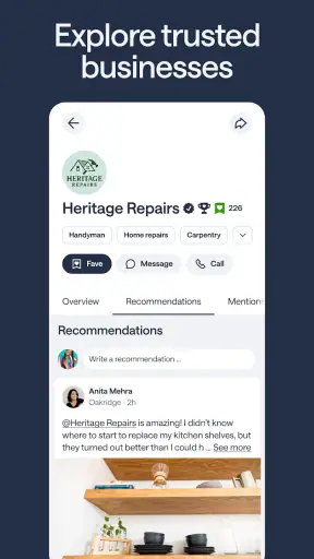 Nextdoor: Neighborhood network screenshot