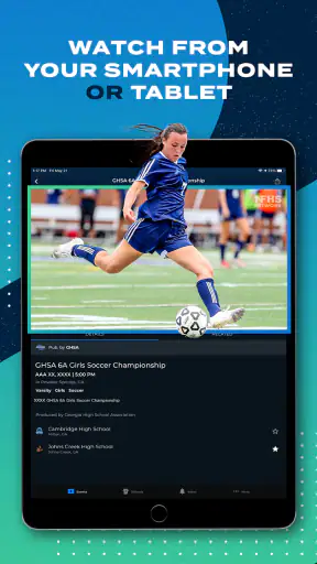 NFHS Network screenshot