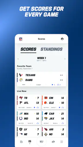 NFL screenshot