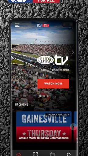 NHRA.TV screenshot