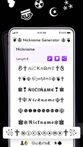 Nickname Generator: NickName screenshot