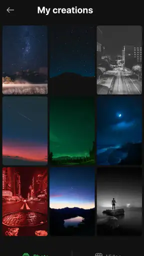 Night Camera Mode: Video Photo screenshot