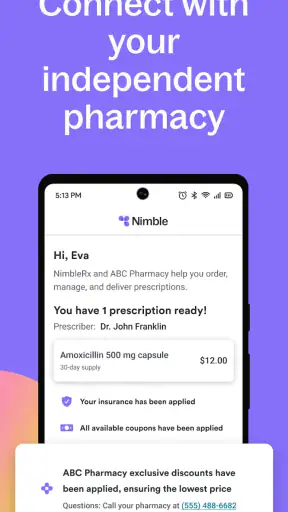 Nimble Rx screenshot