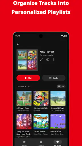 Nintendo Music screenshot