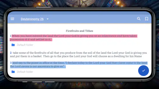 NKJV Bible offline app screenshot