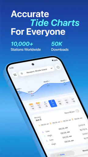 NOAA Tide Chart & Forecast screenshot