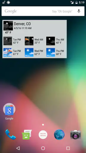 NOAA Weather & Tides screenshot