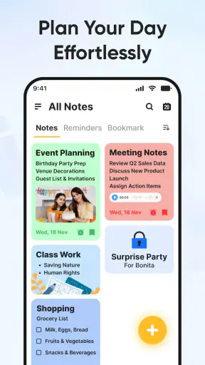 Notepad, Notebook, Notes app screenshot