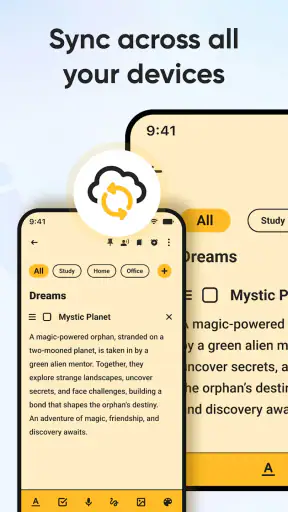 Notepad, Notebook, Notes app screenshot