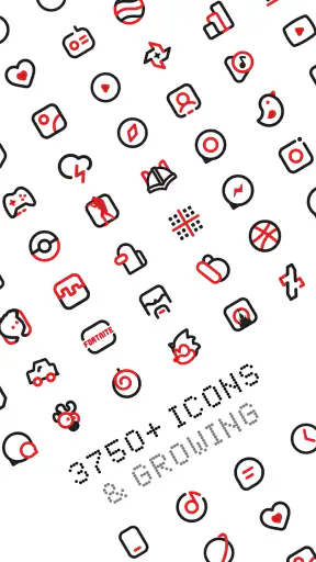 Nothing Icon Pack : Line screenshot