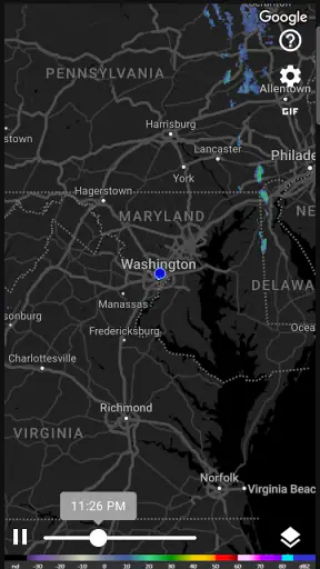 NWS Weather screenshot