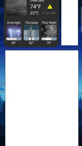 NWS Weather screenshot