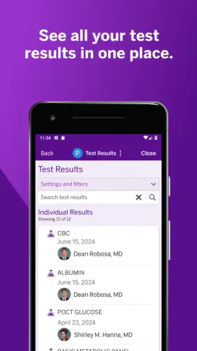 NYU Langone Health screenshot