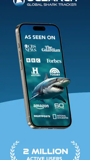 OCEARCH Shark Tracker™ screenshot