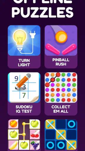 100+ Offline Games No WiFi Fun screenshot