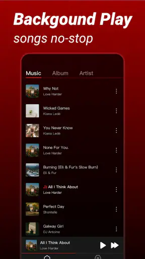 Offline Mp3 Player- uBand screenshot