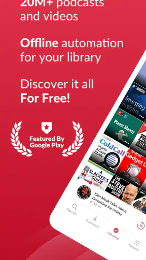 Offline Podcast App: Player FM screenshot