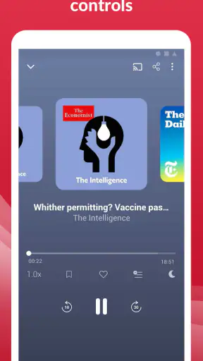 Offline Podcast App: Player FM screenshot