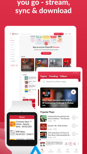 Offline Podcast App: Player FM screenshot